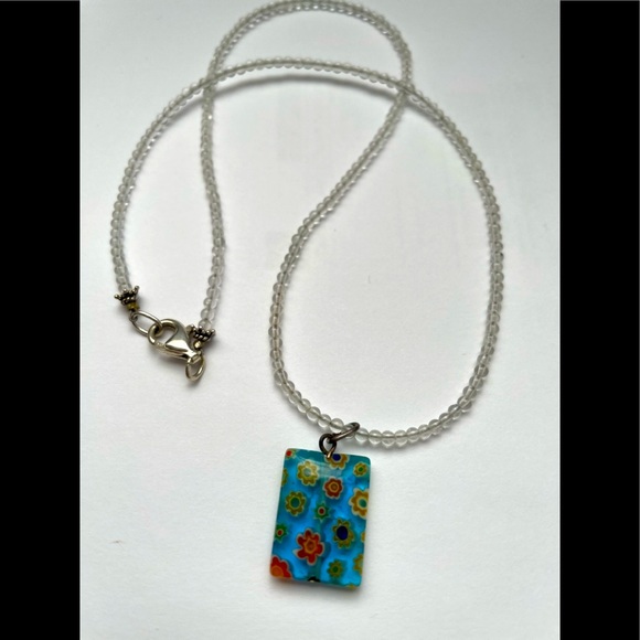Millefioni Glass Necklace - Picture 6 of 6